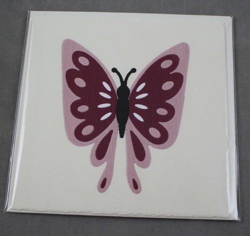 Pink-burgandy Butterfly