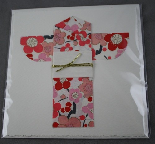 Kimono Card Flowers