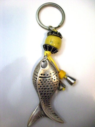 Fish key ring