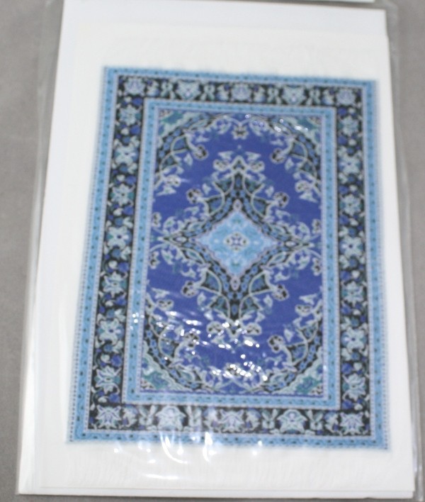 Miniature Carpet Card blues