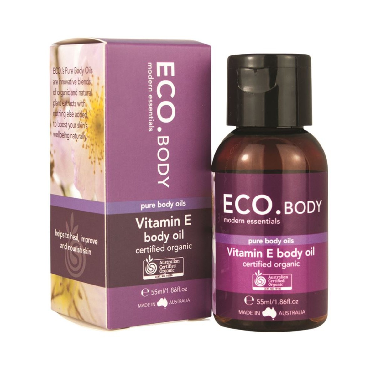 ECO Body Certified Organic Body Vitamin E Oil 
