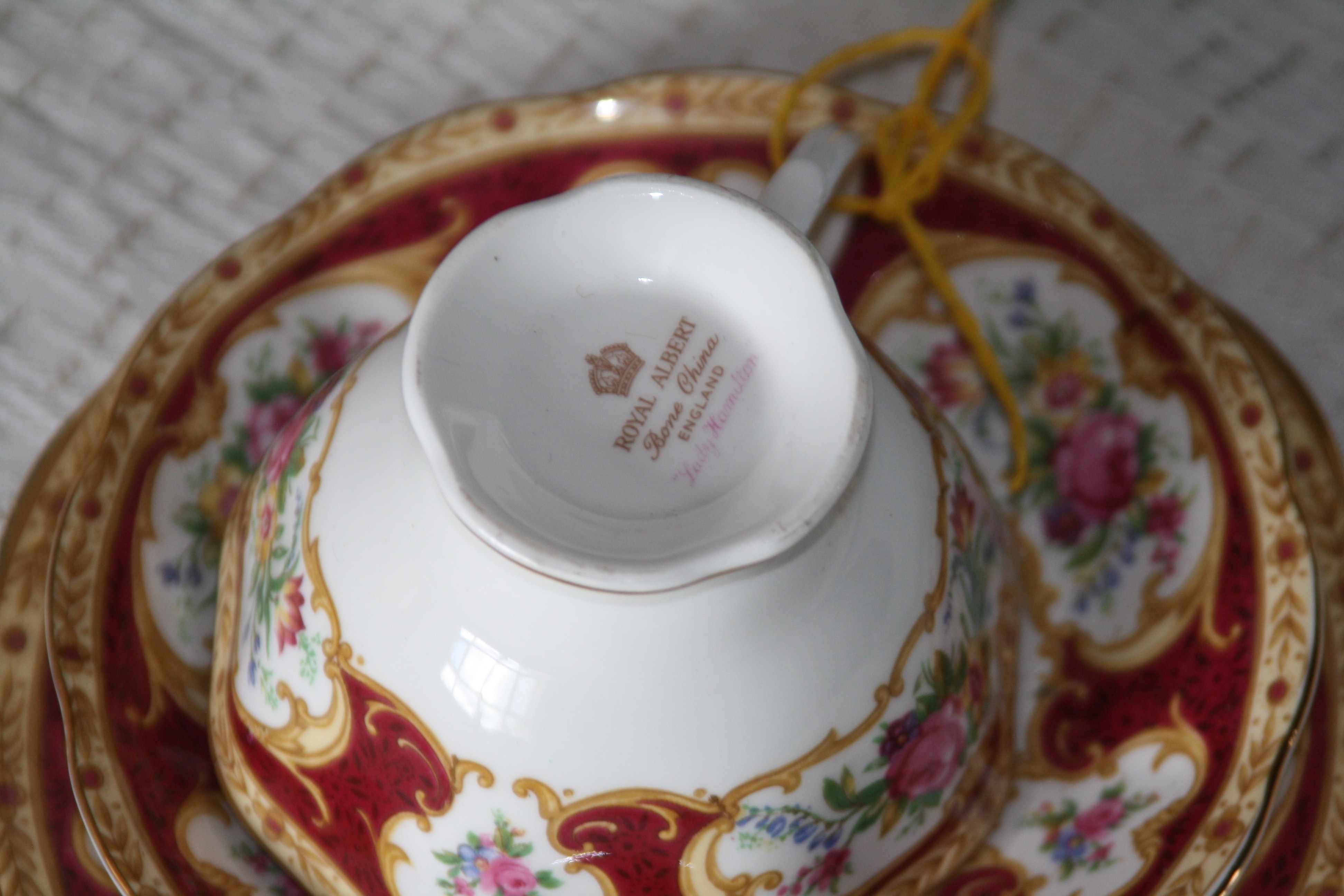 Royal Albert Lady Hamilton Trio