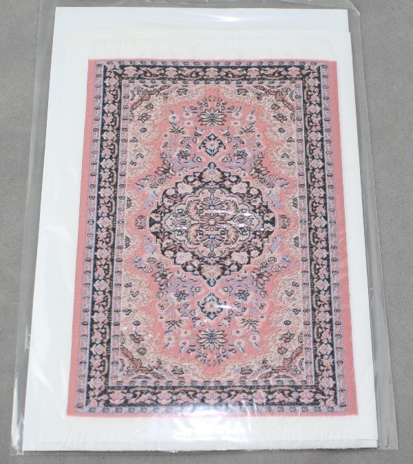 Miniature Carpet Card pink