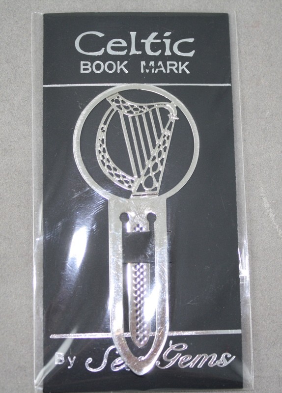 Silver Harp Bookmark