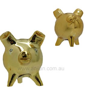 Gold Three-legged Pig