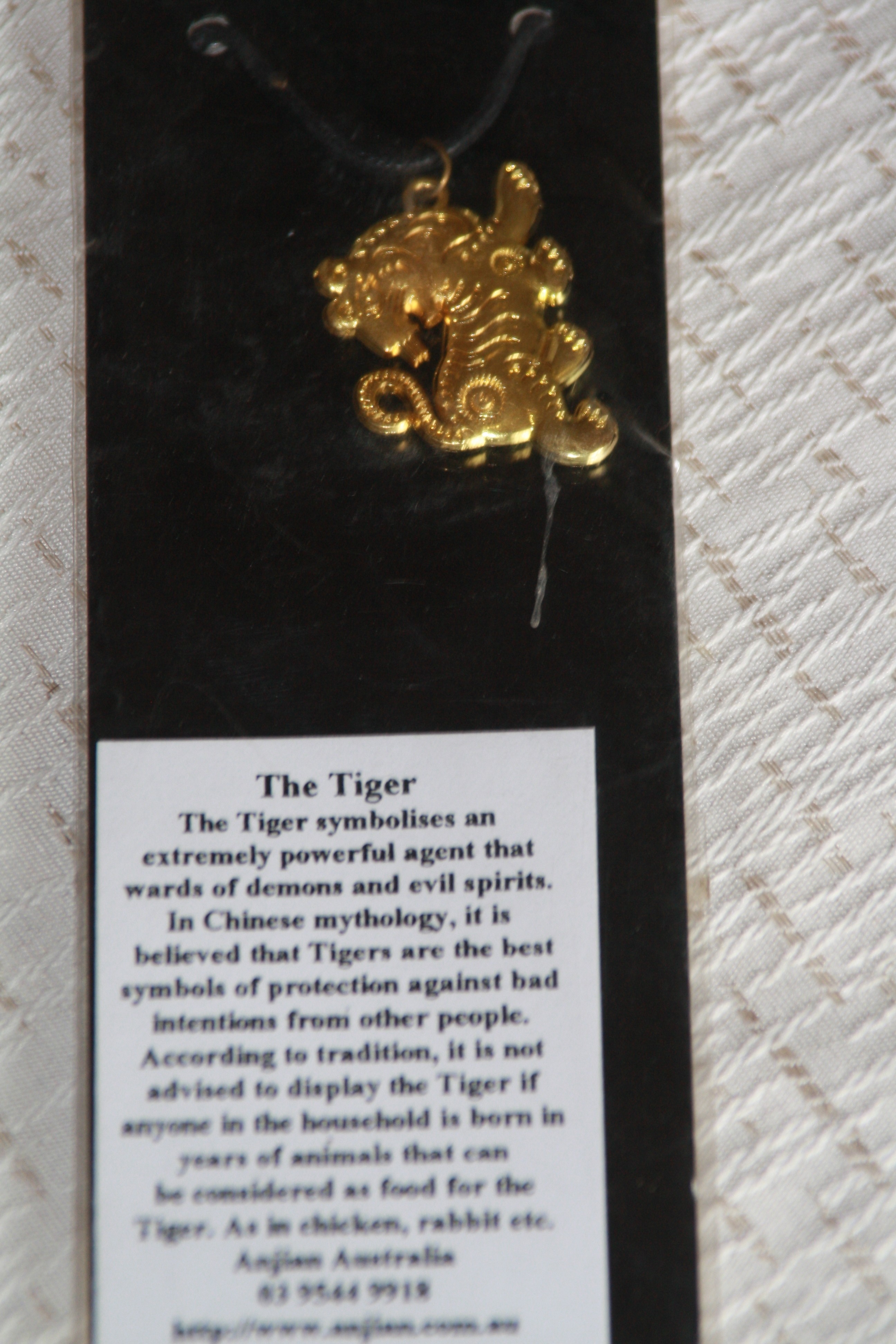 Tiger pendant