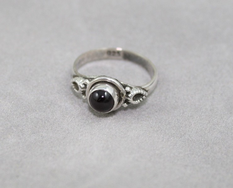 Tiny Garnet ring