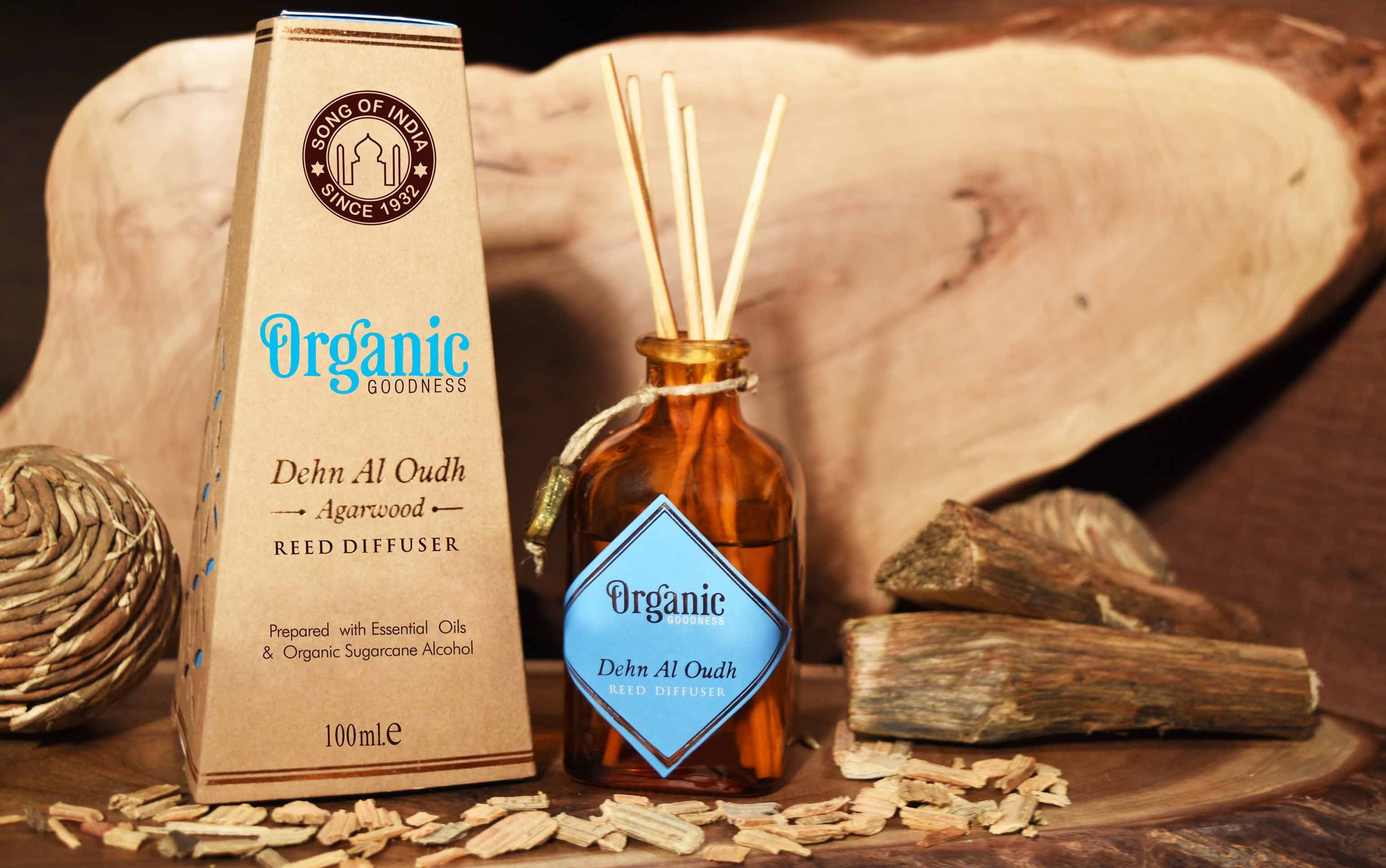 Organic Goodness Reed Diffuser - Patchouli Vanilla