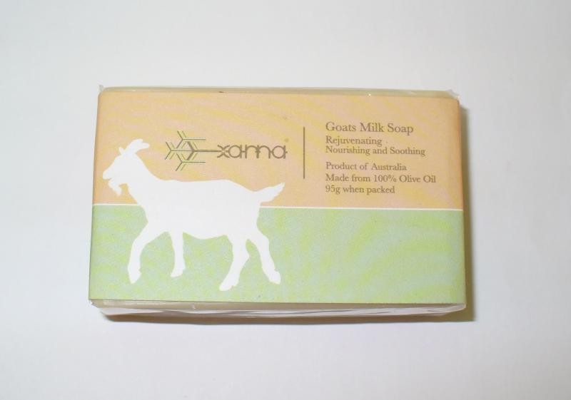 Xanna Goats Milk Soap with natural fragrance