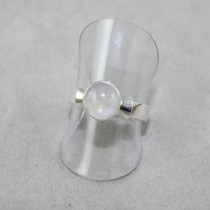 Small moonstone ring
