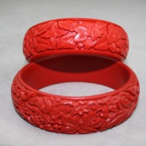 Red Laquer Bangles