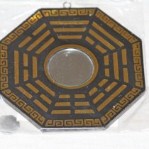 Bagwa Mirror - black and gold