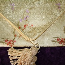 Embroidered Silk Runner