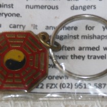 Bagua key ring