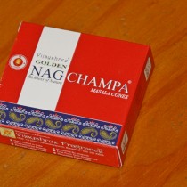 Golden Nag Champa Masala Cones