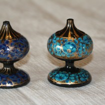 Paper mache incense holder