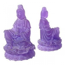 Purple Frosted Quan Yin