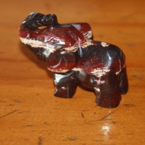 Snakeskin Jasper Elephant