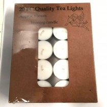 Tealight Candles 9 hour-20 pack