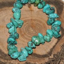 Turquoise Chip Bracelet