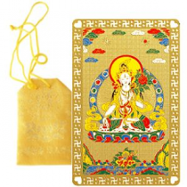 White Tara Buddhist Card